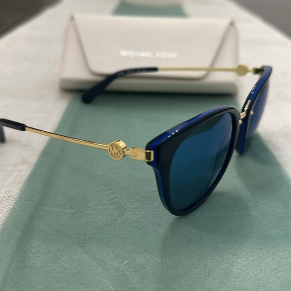 MK Blue Cateye Sunglasses - Picture 2 of 4